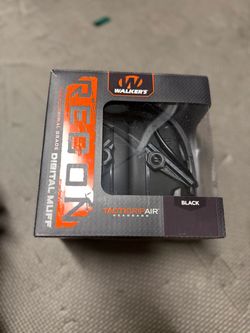 Walker’s Recon Digital Muff Electronic Hearing Protection – Black