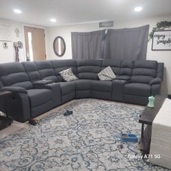 SECTIONAL RECLINER U SHAPE 