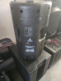 Behringer powered loudspeakers