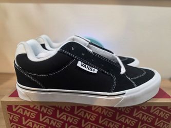 Vans Chukka Push - Black/White - Men's 9.5 - Brand New In Box