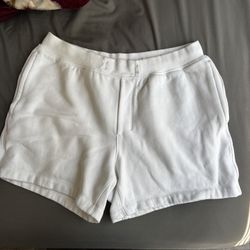 Lululemon Steady State Shorts 5” (Size L) – White 