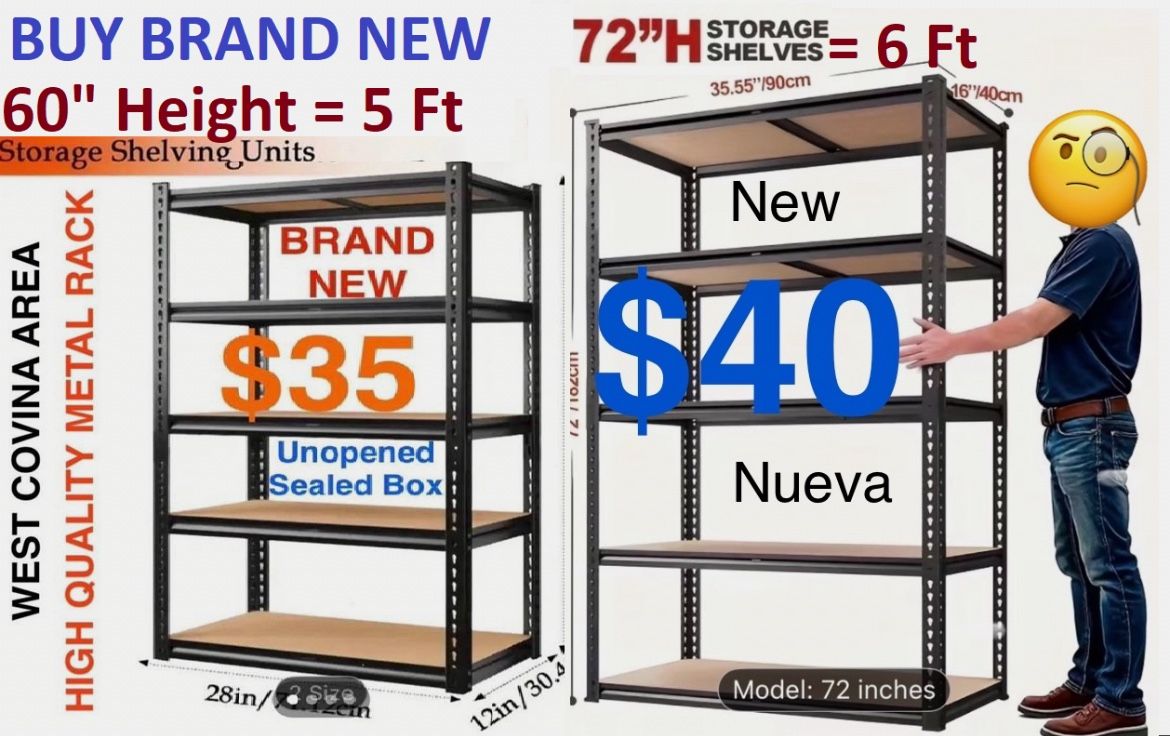 Shelves Storage Rack Metal Rack New