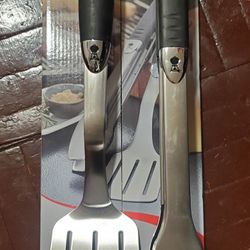 Weber #6625 Original Portable 2-Piece Stainless Steel Tool Set-