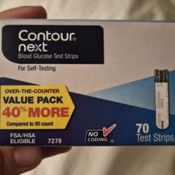 [Free] Contour Next Blood Glucose Test Strips