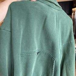 Ditch Hoodie Pine Green Size Medium With Mask