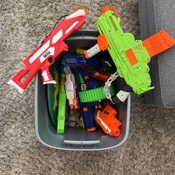 Nerf Guns Galore!