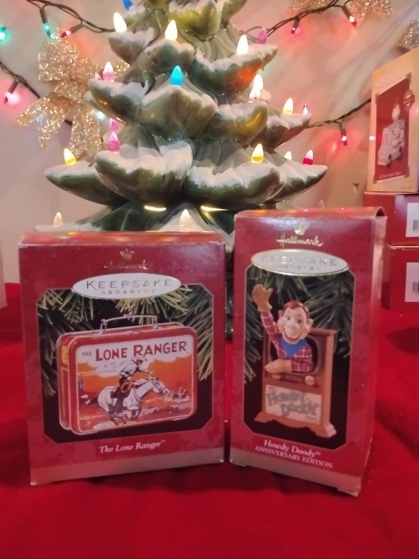 Hallmark Keepsake Ornaments Howdy Doody And The Lone Ranger