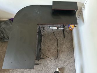 Angled desk