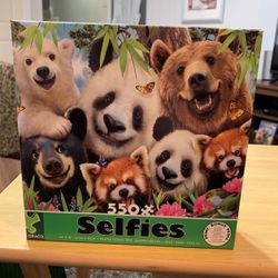 Ceaco 550 piece animal selfies puzzle