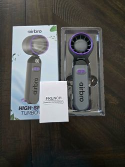 Airbro High-Speed Turbo Handheld Fan