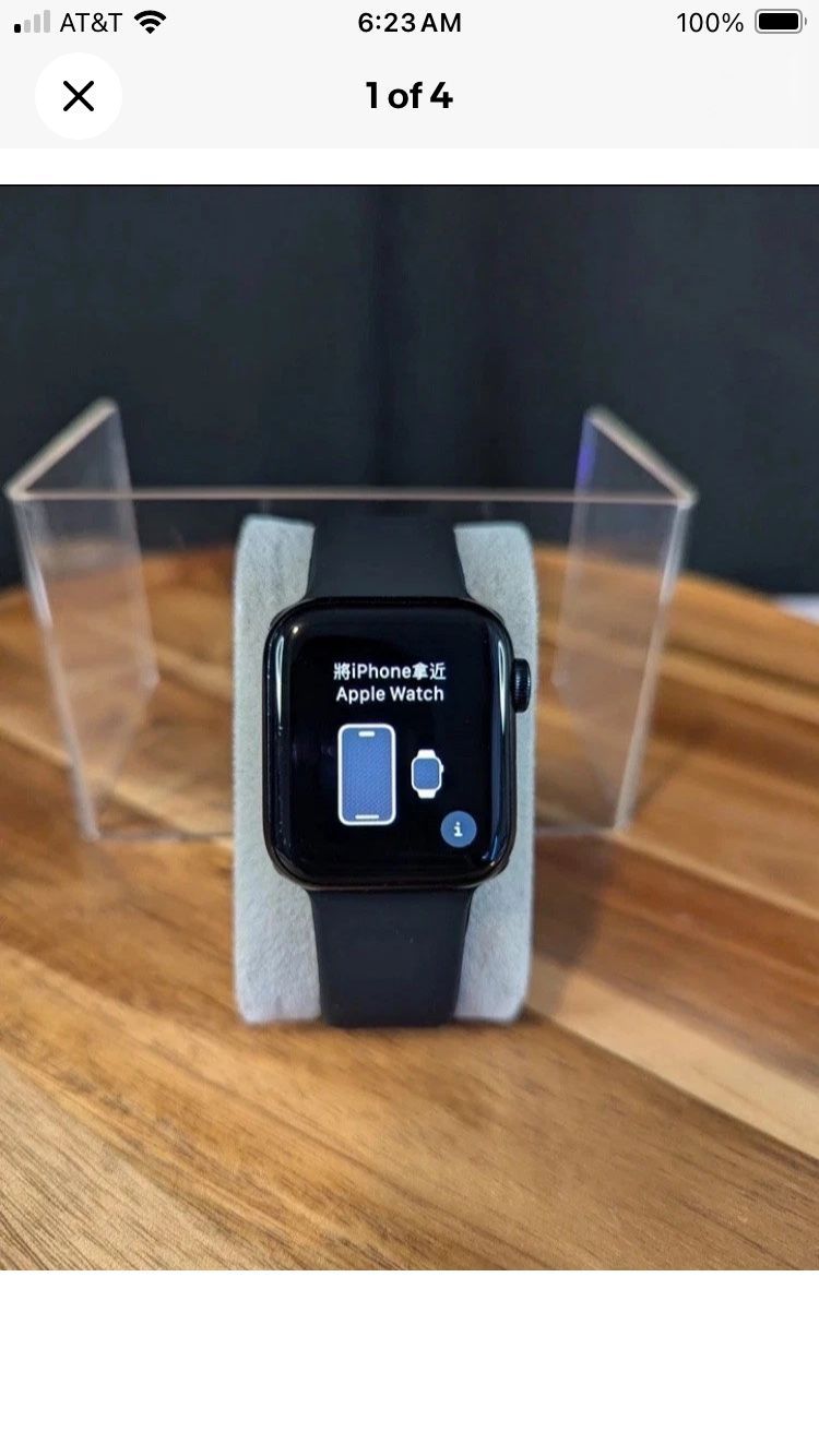 Apple Watch SE LTE 2nd Generation 44mm Midnight Black Aluminum Case GPS+Cellular