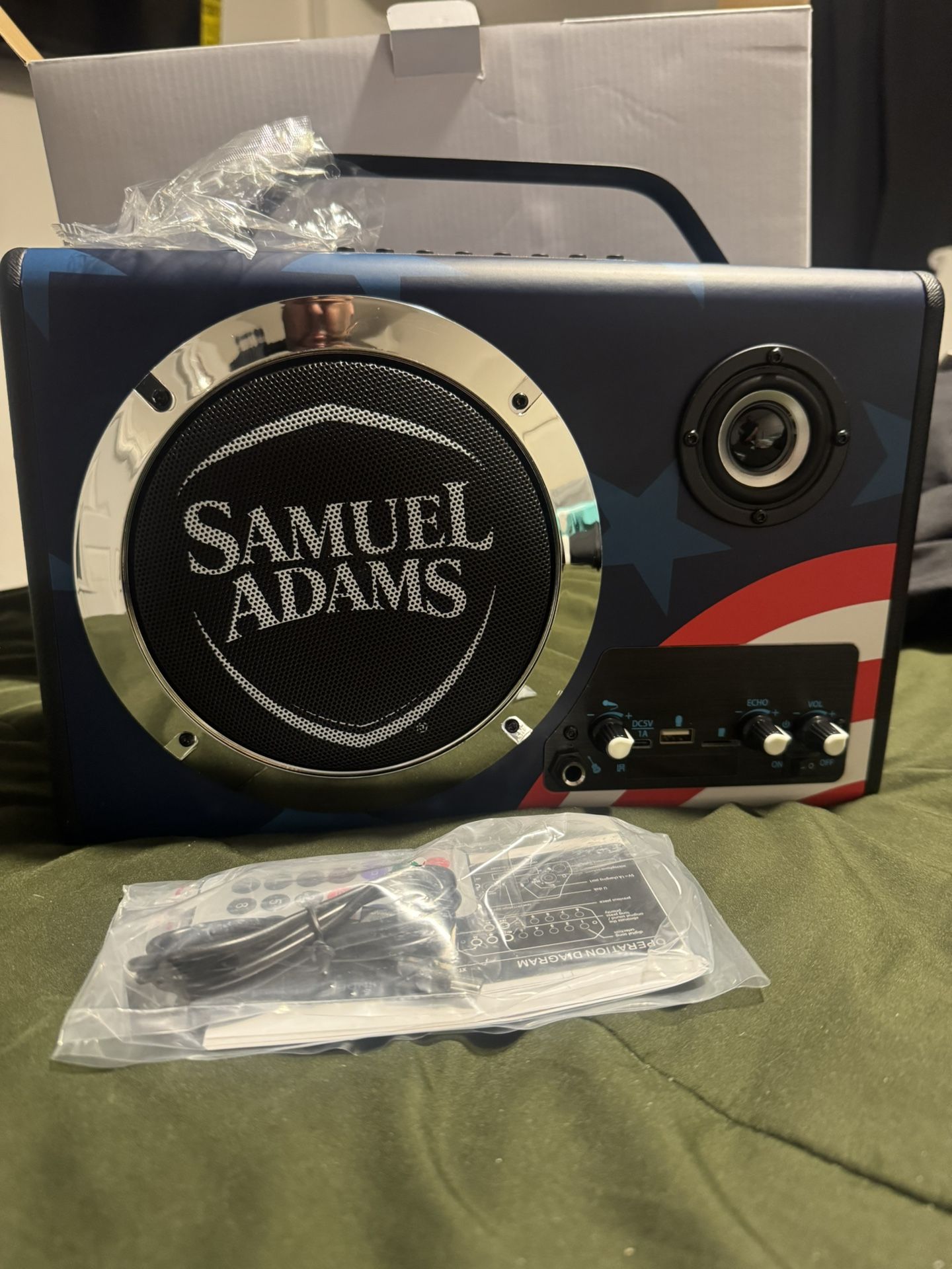 Samuel Adams Bluetooth Speaker