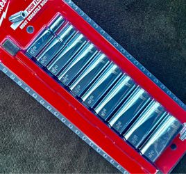 Milwaukee Deep Socket Set SAE