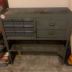 Garage Storage w/ Matching Shelf