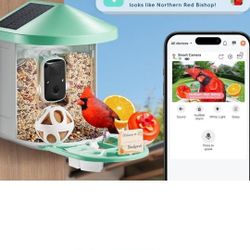 Smart Bird Feeder with Camera,