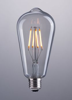 E26 Clear ST64 4W 146x64mm LED Light Bulb