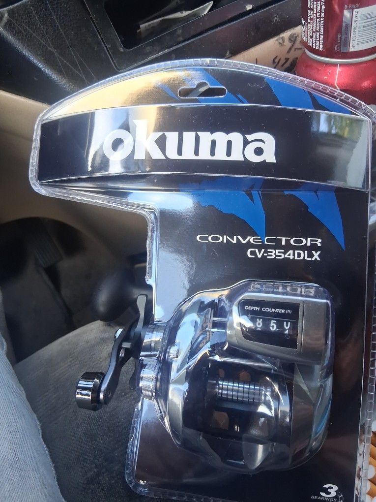 Okuma Convector Cv354dlx Baitcasting Reels