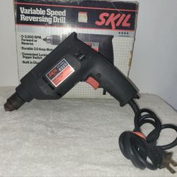 SKIL VARIABLE SPEED REVERSING DRILL 