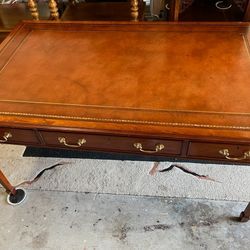 Leather Top Desk 