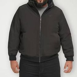 NEW Dockers Men Hooded Midweight Softshell Jacket Winter Snow