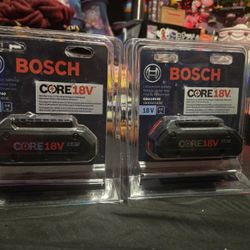 2 Bosch Batteries