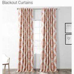 New 4 Moroccan Curtain 4 Panels 