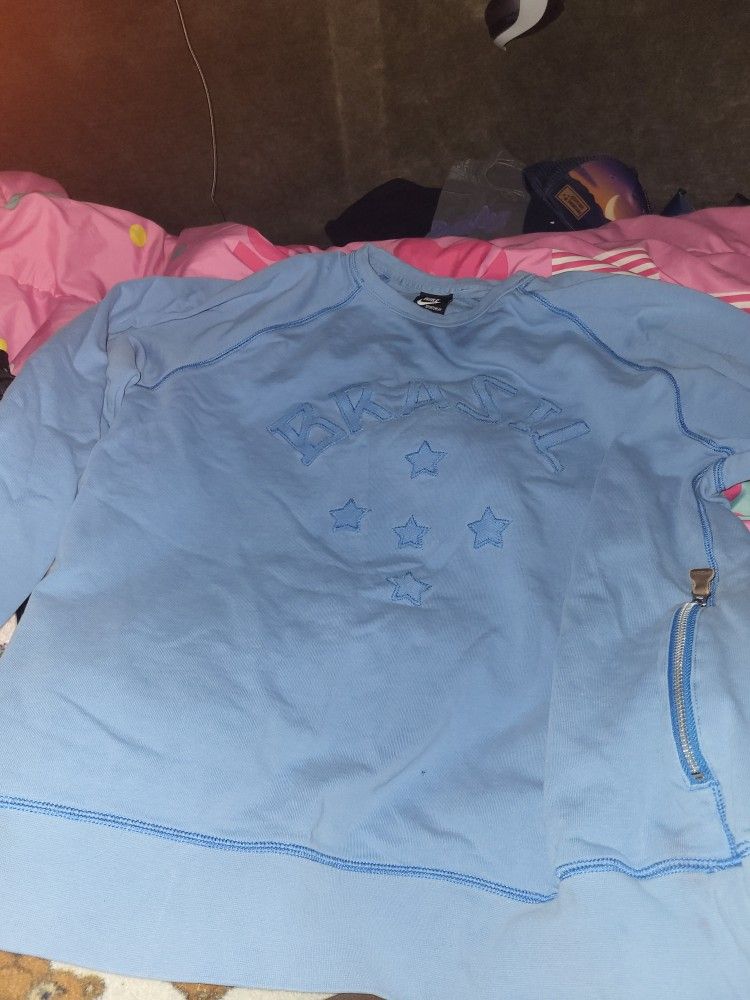 Brazil Nike Sweatshirt Size L