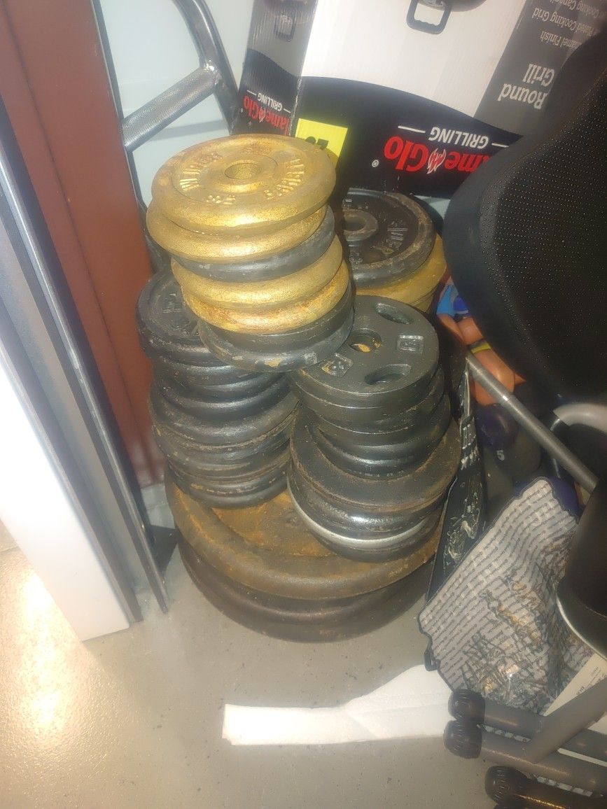 400lbs In Standard Plate Weight