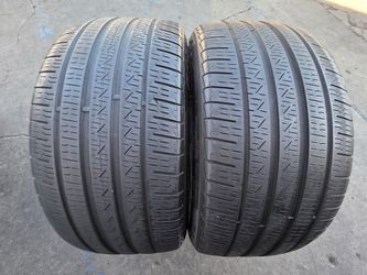 2 USED TIRES PIRELLI 245/40/20