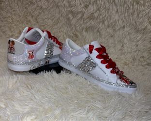 Bedazzled clothing and shoes
