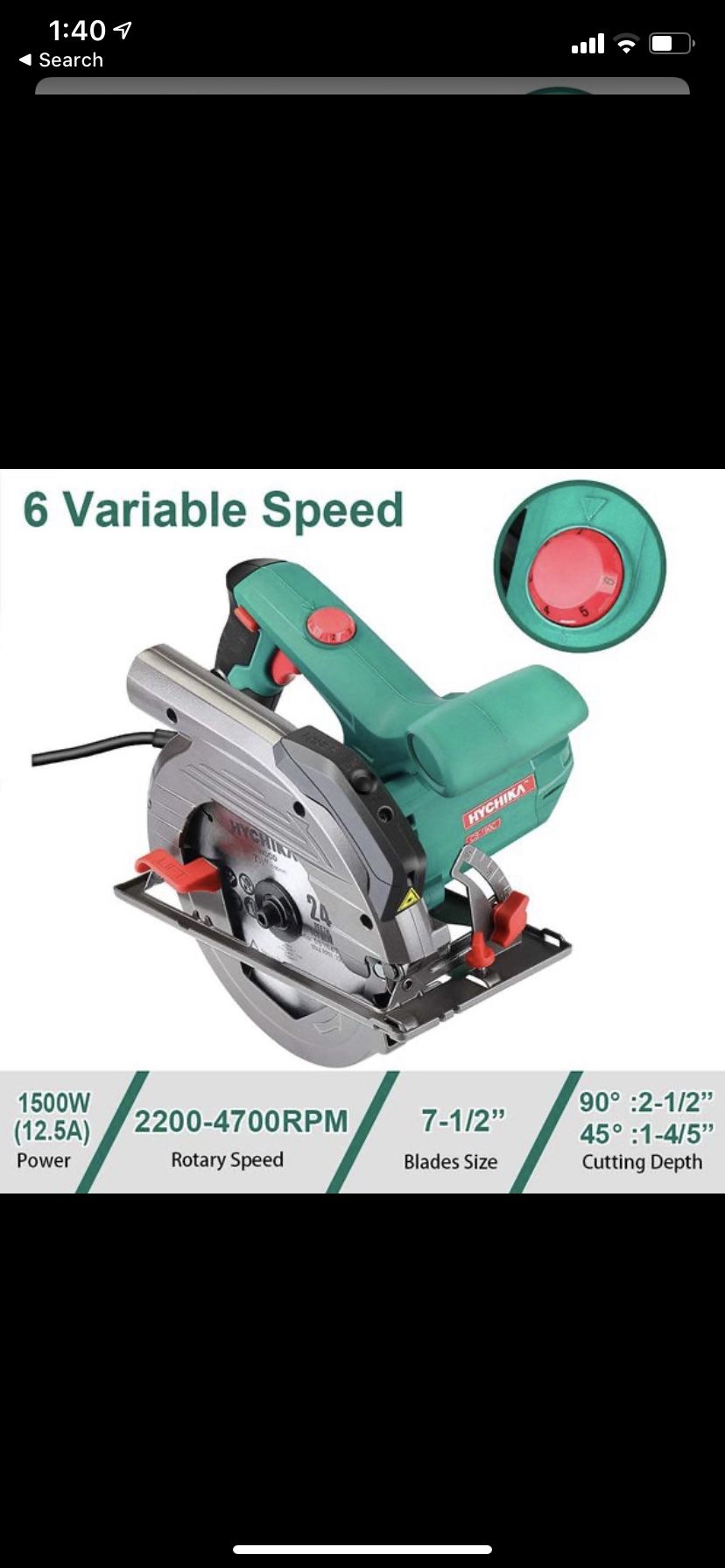 Electric saw