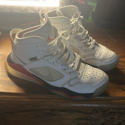 Nike Air Jordan Mars 270 White Fire Red Air Max