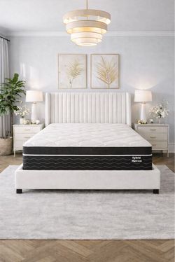New 10” Full Size Hybrid Memory Foam Mattress