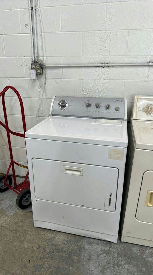 Whirlpool Electric Dryer, White, Standard, Multiple Heat Settings