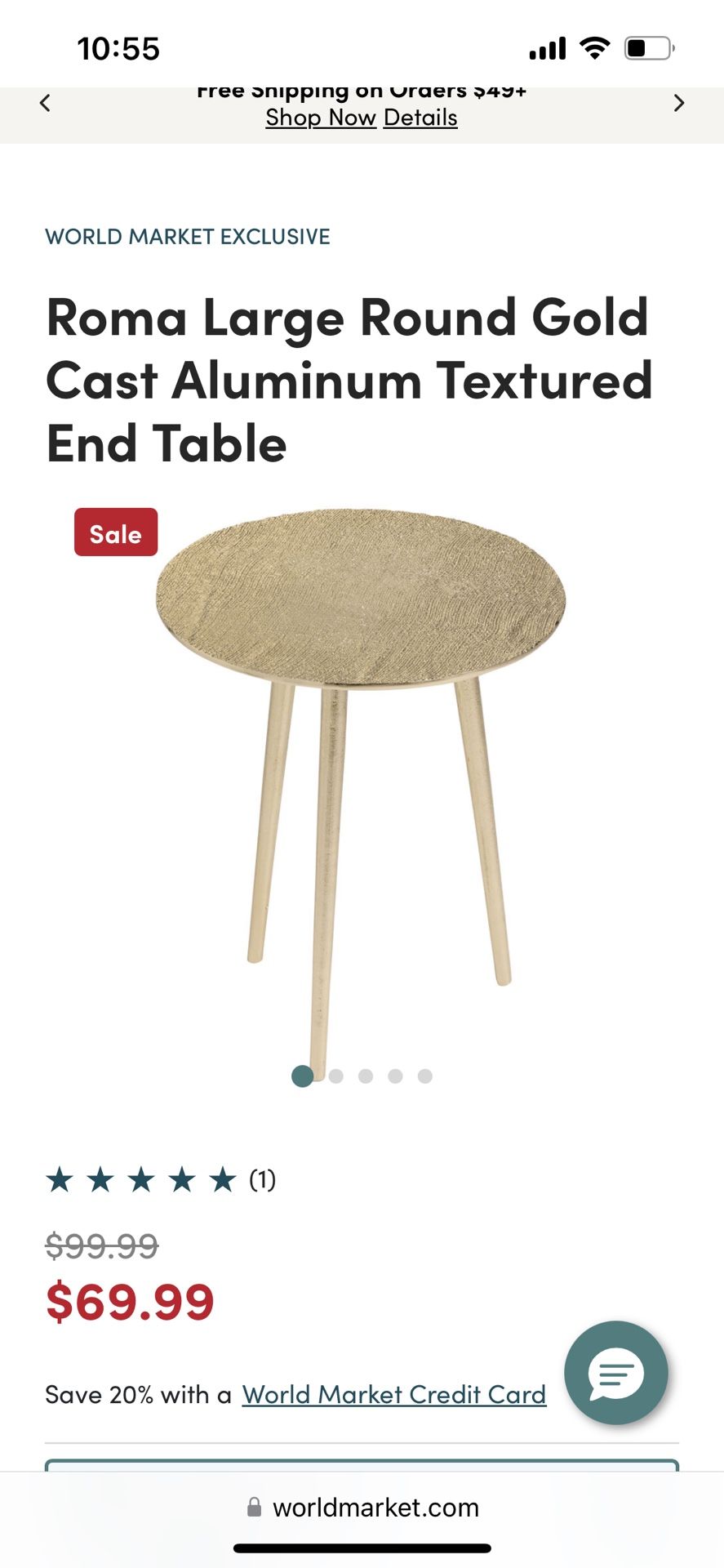 Accent Table