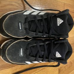 Adidas Icon Black Football Cleats US 3 (Used/Good)