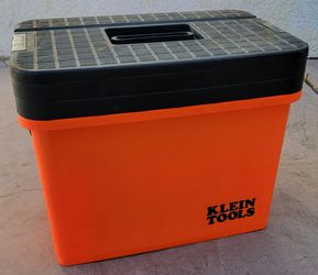 Klein Tools Heavy-Duty Tool Box with Removable Trays!