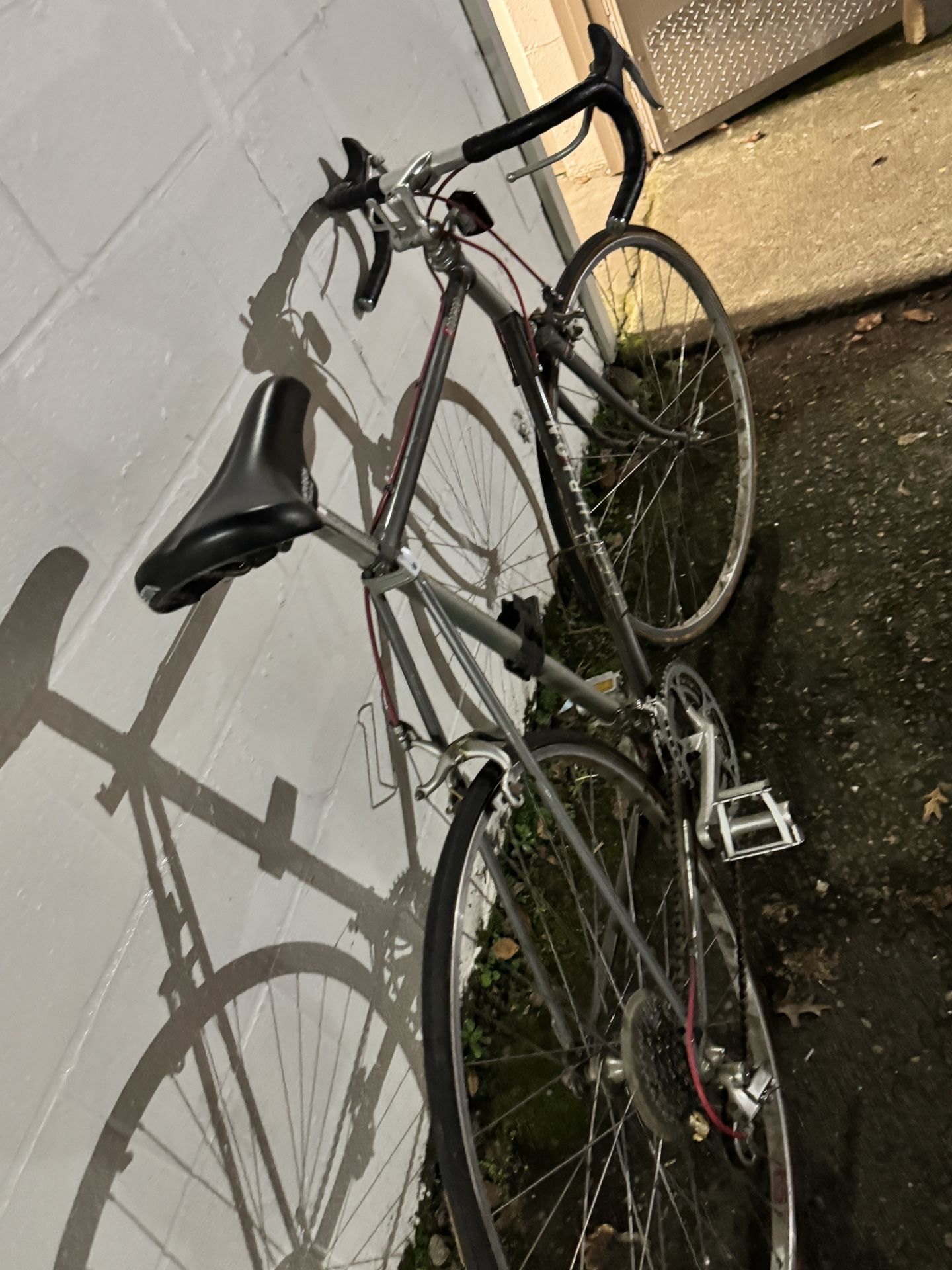Vintage Centurion Accordo — Classic Gray Road Bike, Needs Front Tire,