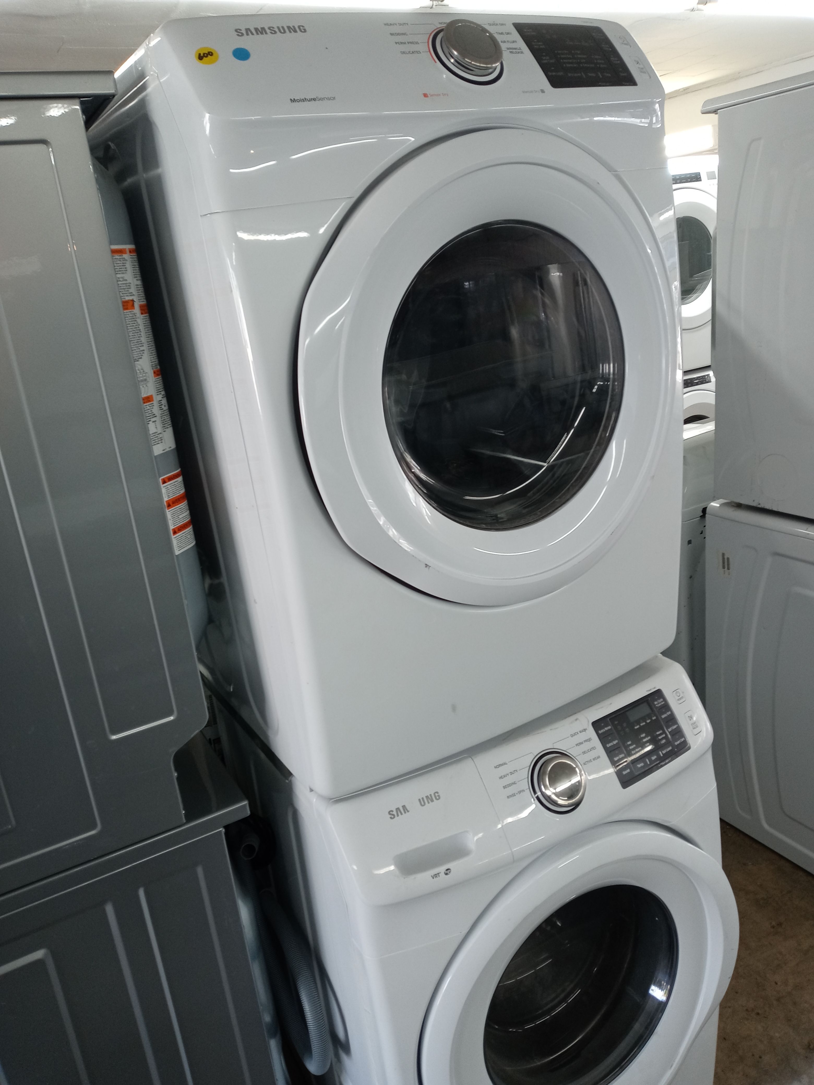 Samsung stackable front load washer and dryer set - Free delivery