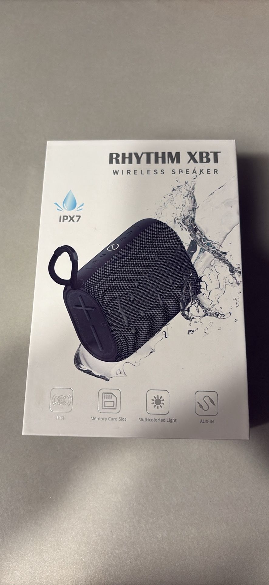 Rhythm XBT Wireless Bluetooth Speaker – IPX7 Waterproof