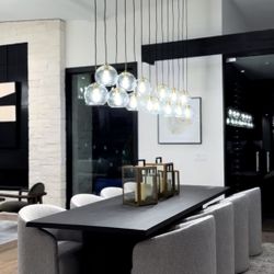 CUSTOM DINING TABLE & CUSTOM DINING CHAIRS 