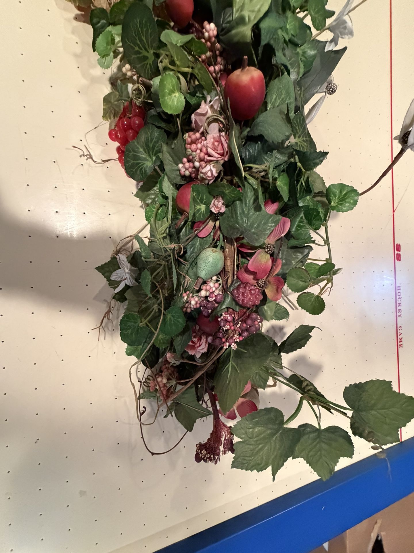 Decorative Artificial Fruit And Flower Swag