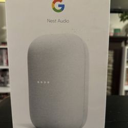 Google Nest Audio Smart Speaker - Chalk