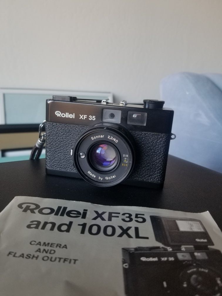 Rollei xf 35 35mm film camera