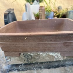 Large Old Bonsai Pot