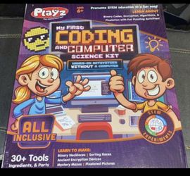NEW Playz My First Coding & Computer Science Kit 