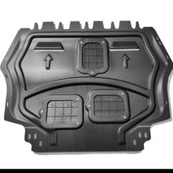 VW Beetle 2012-2019 Auto Under Engine Cover Chassis Guards Shield Black