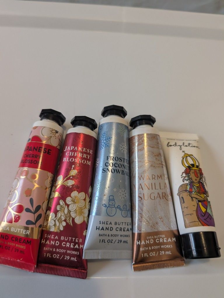 Bath And Body Works Lot Of Hand Creams
