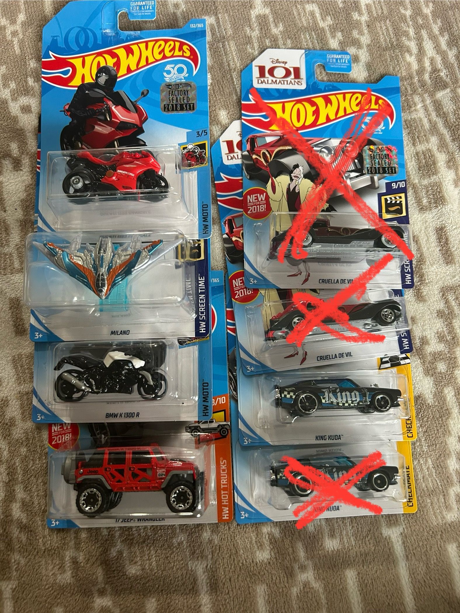 2018 Factory Sealed HW