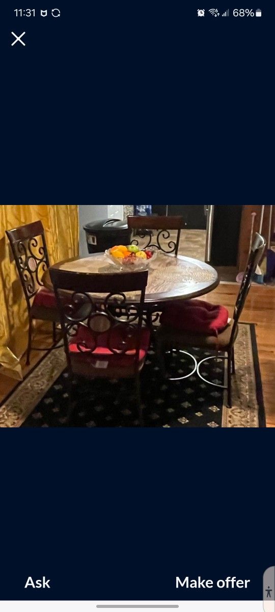 Table And Chairs
